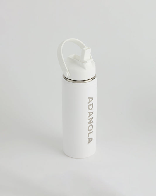 Adanola Water Bottle 550ml - White
