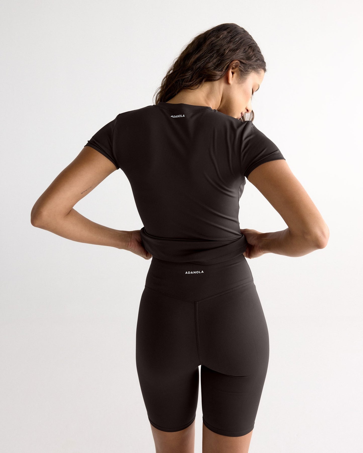 Ultimate Short Sleeve Top - Coffee Bean
