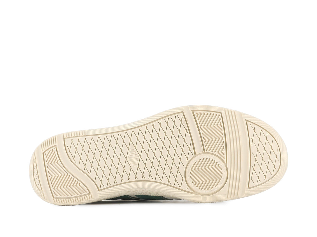 PALLACUP FLAME LTH CREAM/FOLIAGE GREEN - Palladium