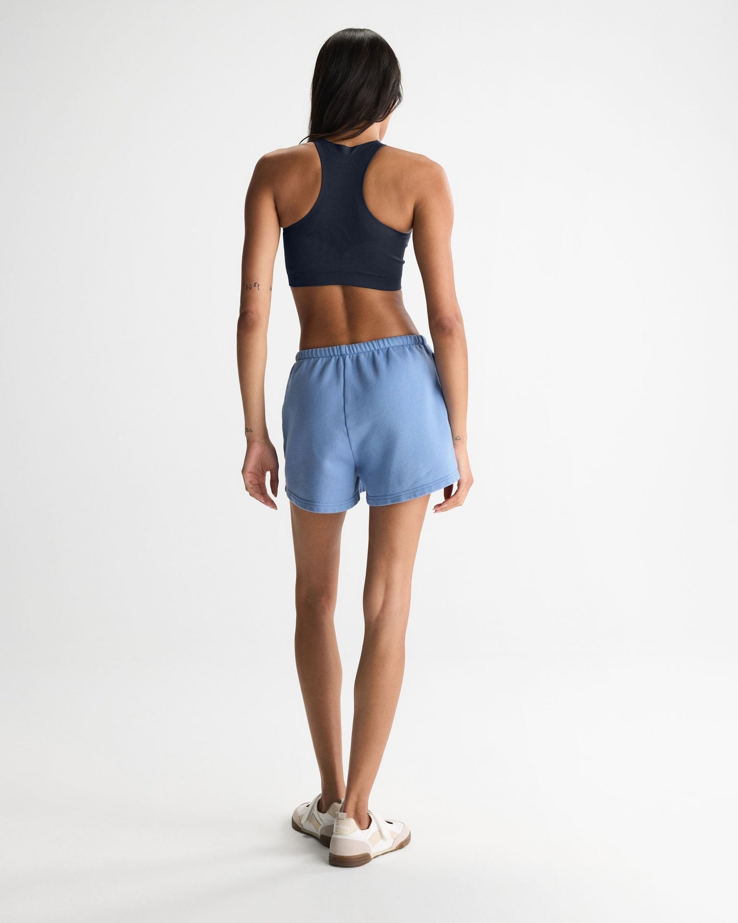 Everyday Active Washed Sweat Shorts - Blossom Blue/Buttercream