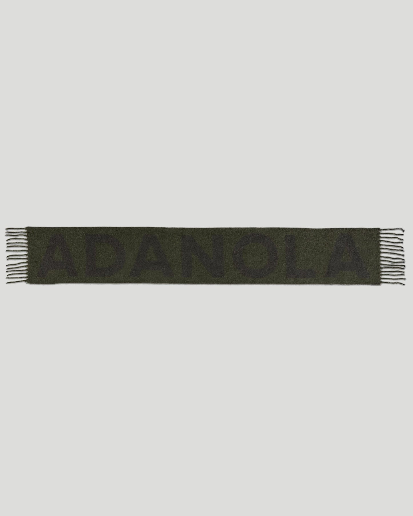 Knit Scarf - Fern Green