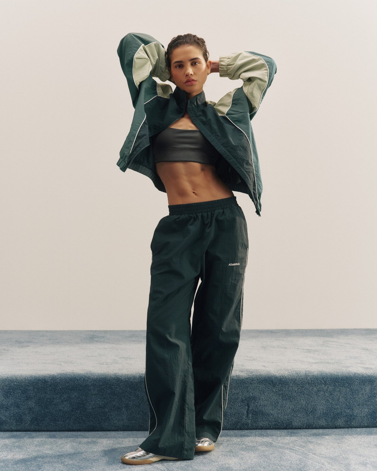 Track Pant - Dark Teal Blue