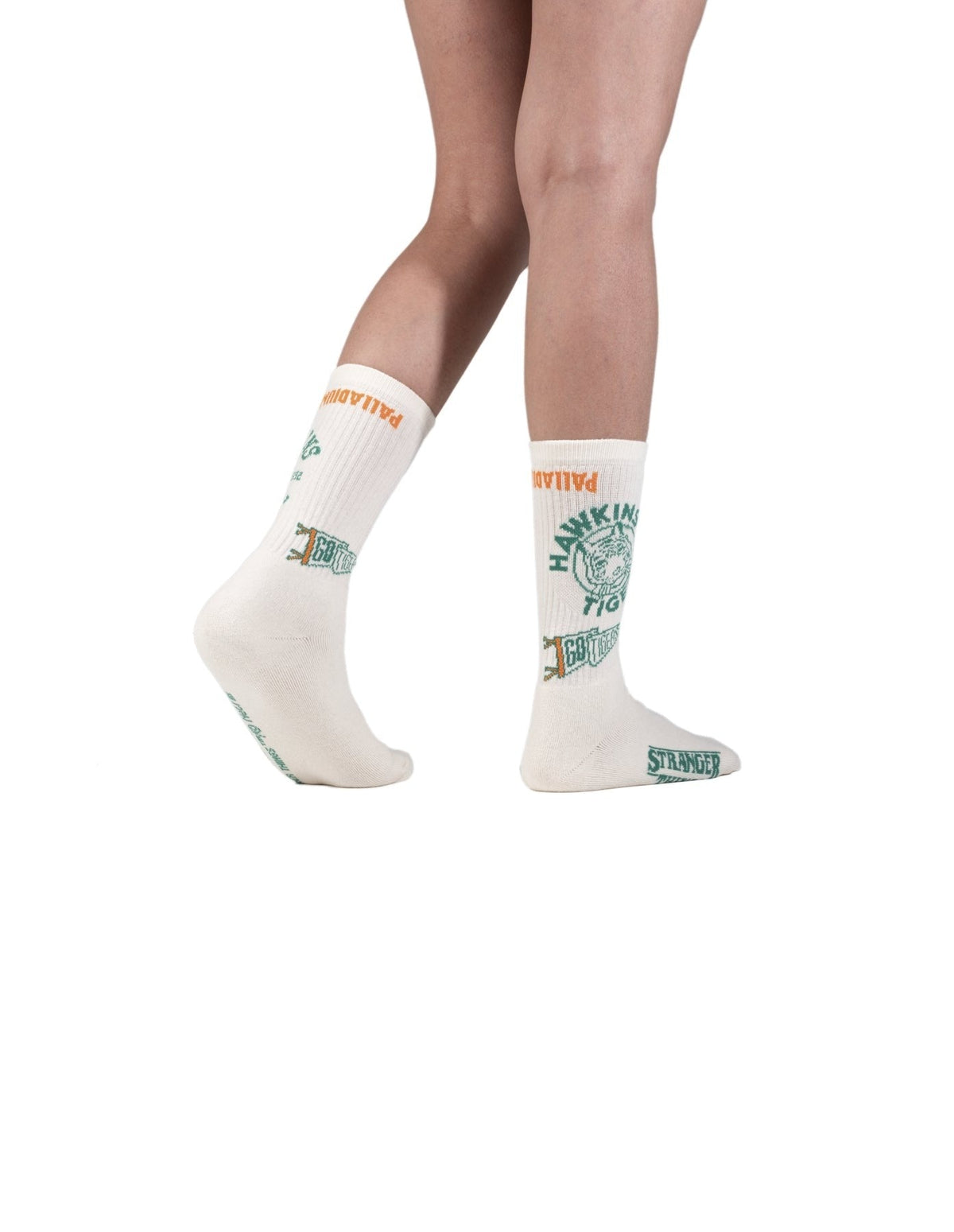 STRANGER THINGS HAWKINS SOCKS BEIGE - Palladium