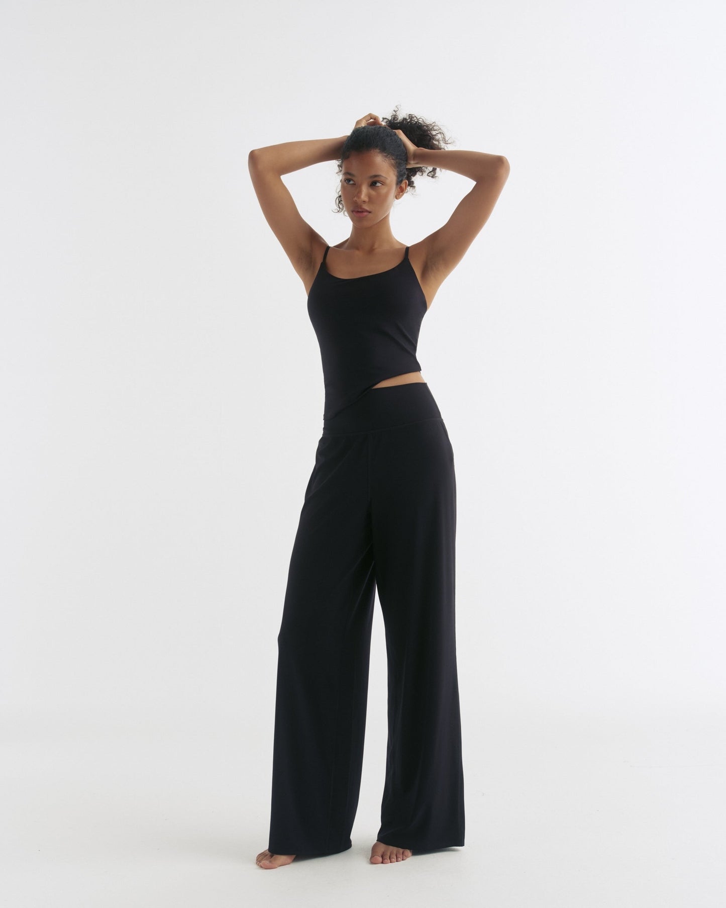Skinny Strap Top - Black