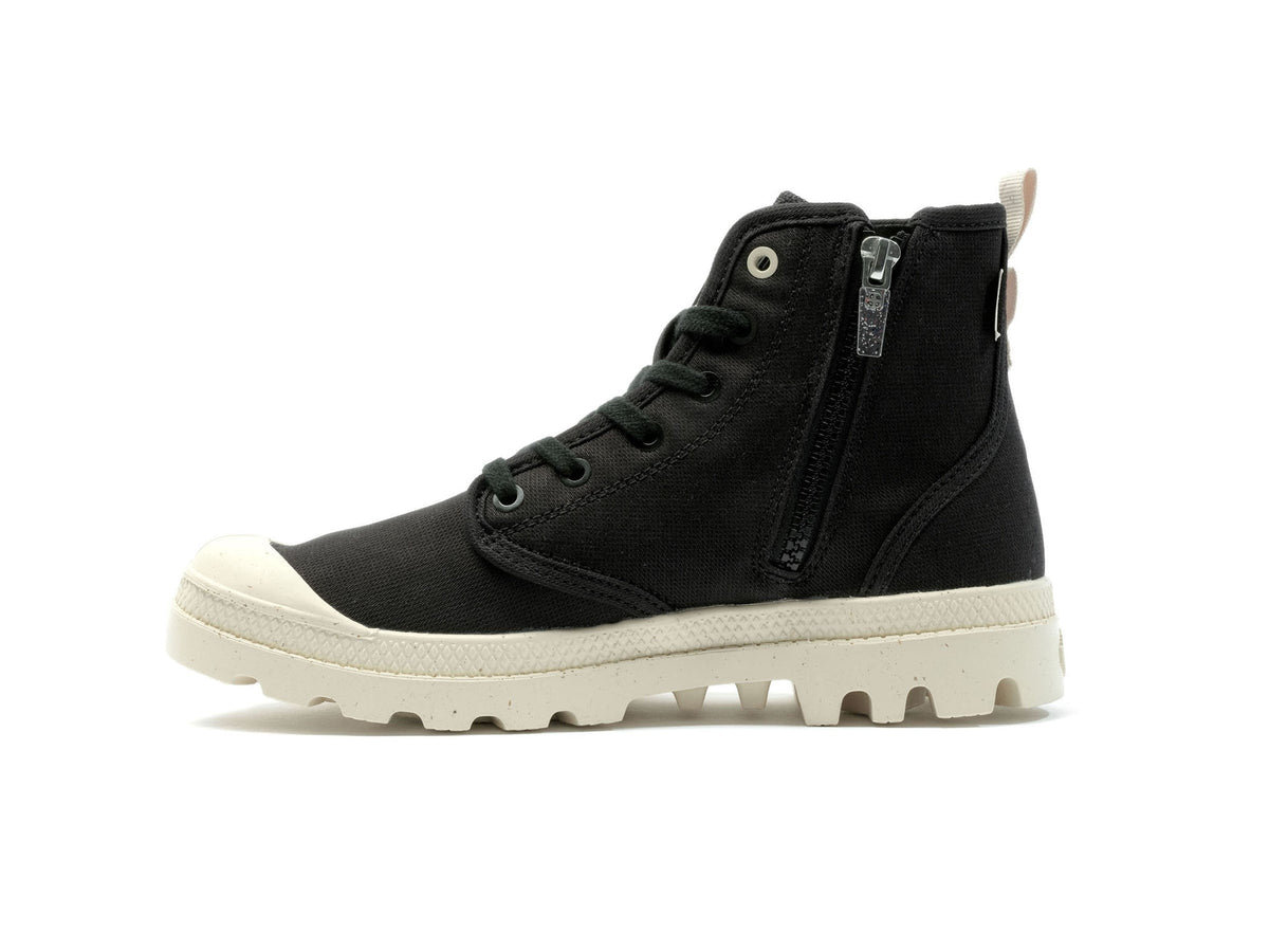 PAMPA HI ZIP ORGANIC BLACK - Palladium