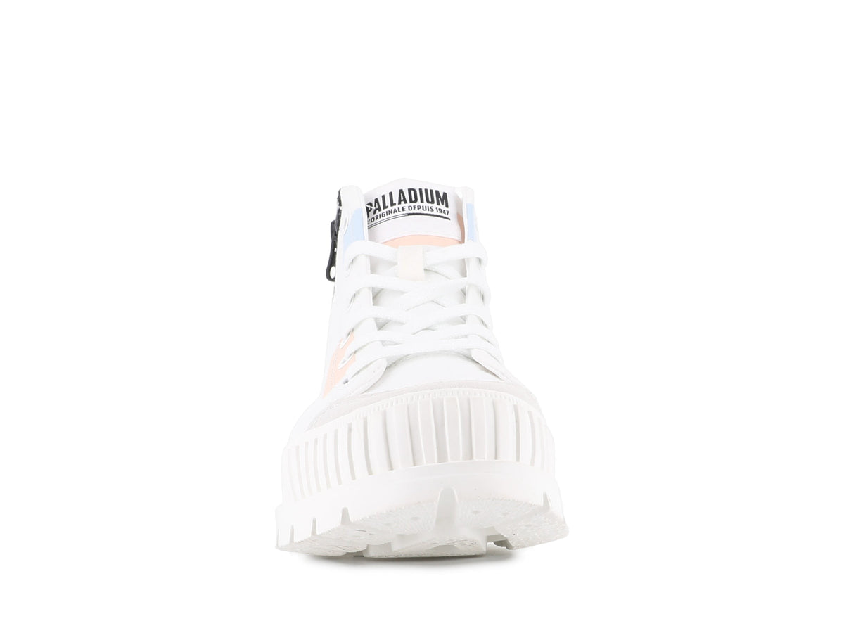 PALLASHOCK BACKZIP 2 STAR WHITE - Palladium