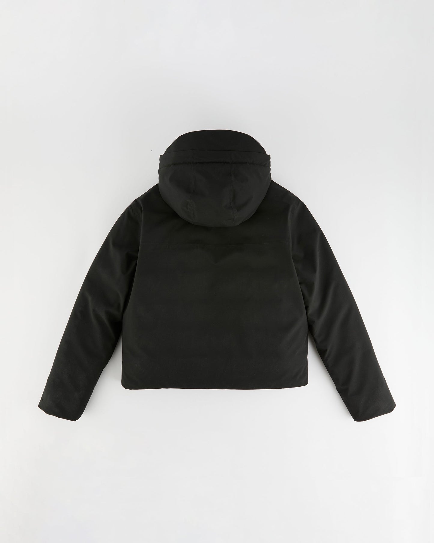 Hooded Waterproof Coat - Black