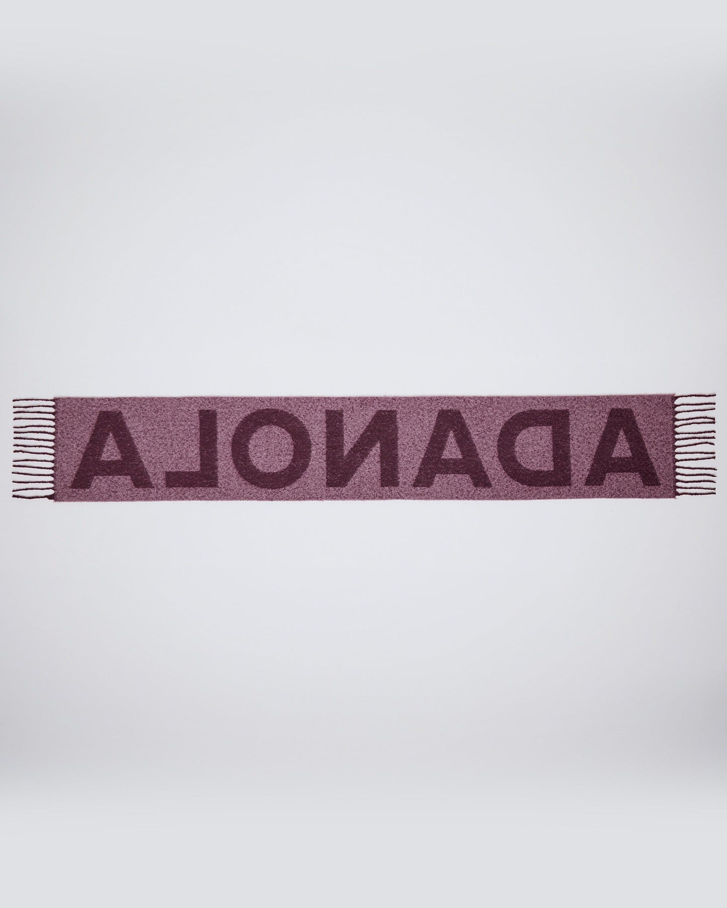 Knit Scarf - Dark Cherry