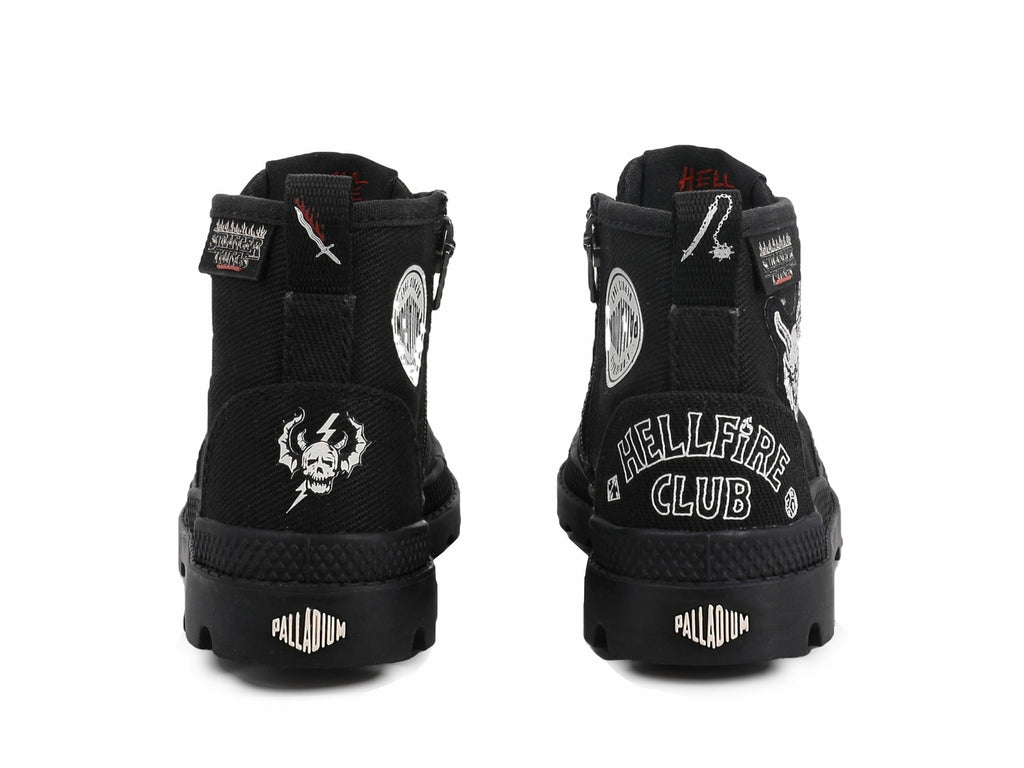 PAMPA HELLFIRE KID ALL BLACK - Palladium
