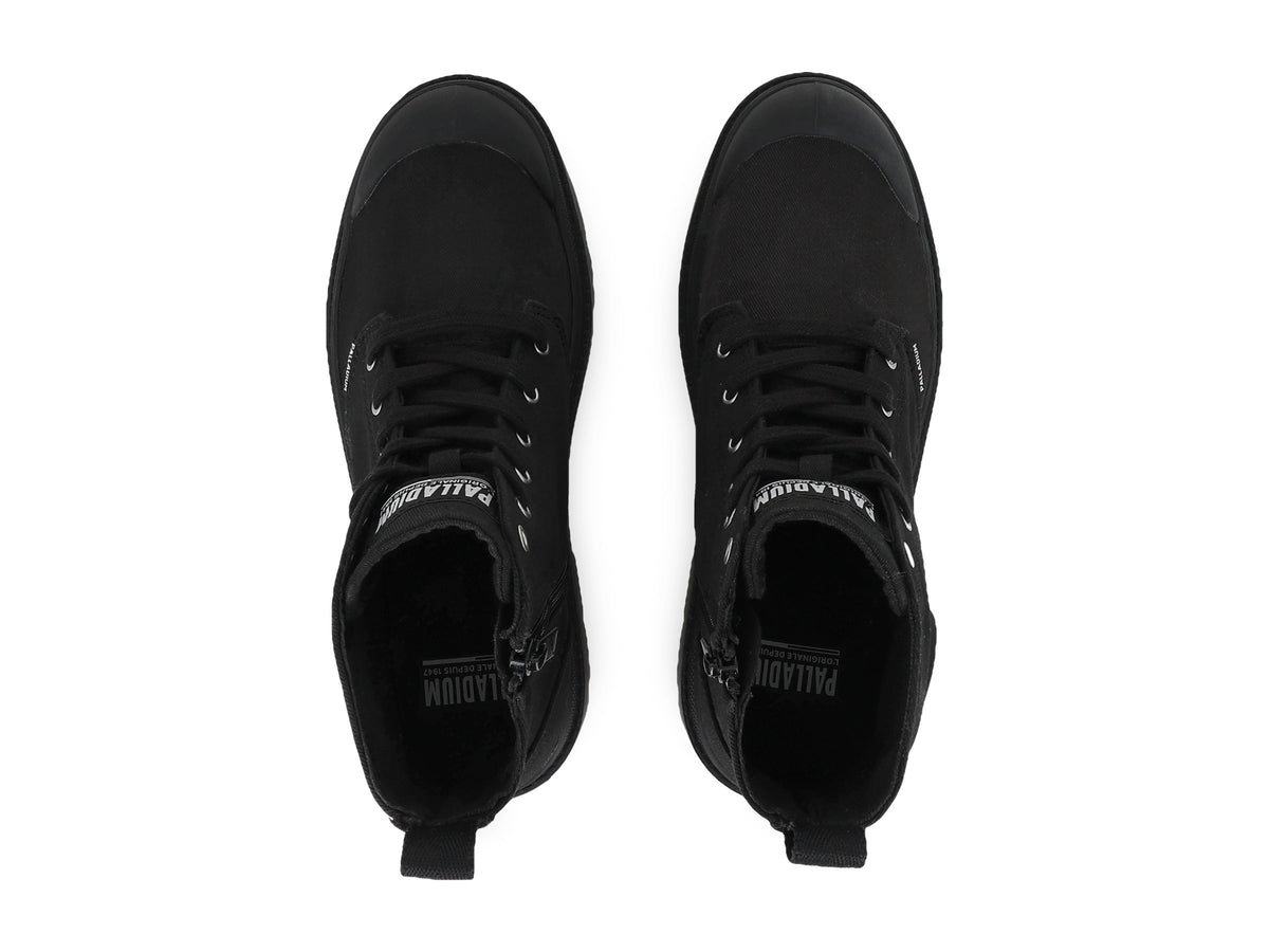 PALLABASE TWILL BLACK/BLACK - Palladium
