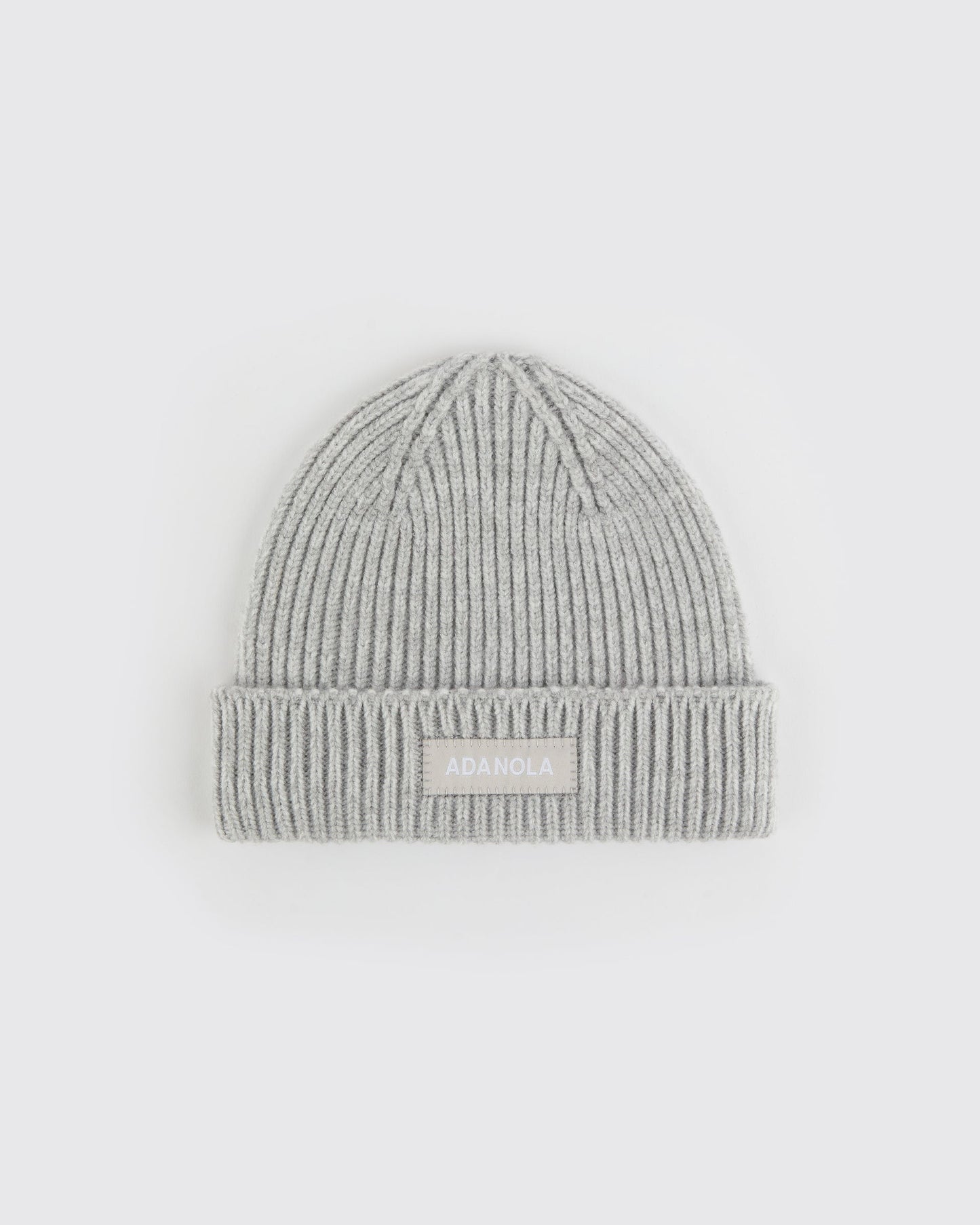 Mini Beanie - Light Grey Melange