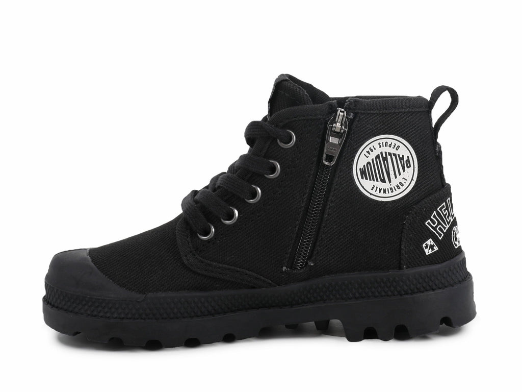 PAMPA HELLFIRE KID ALL BLACK - Palladium