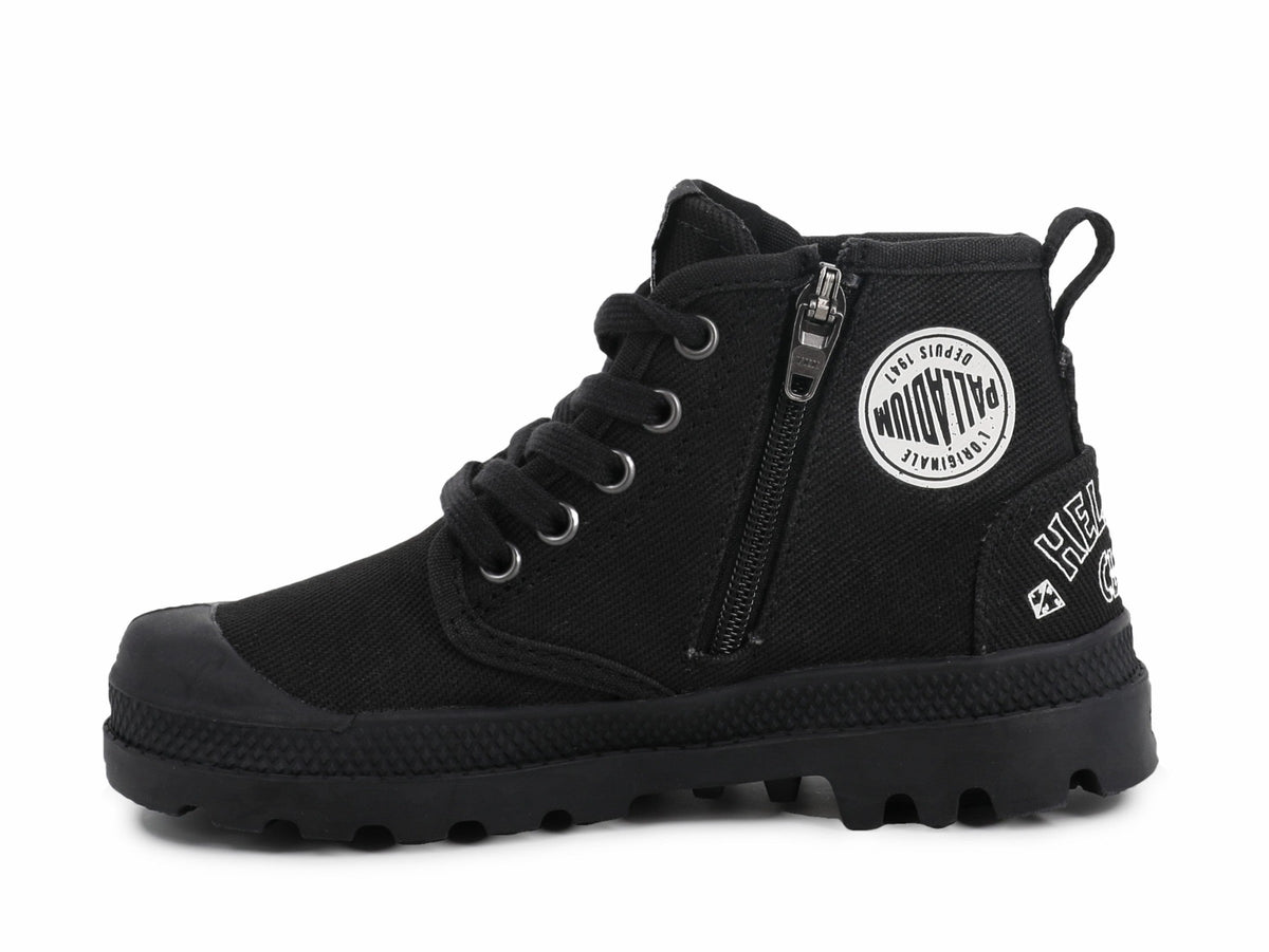 PAMPA HELLFIRE KID ALL BLACK - Palladium