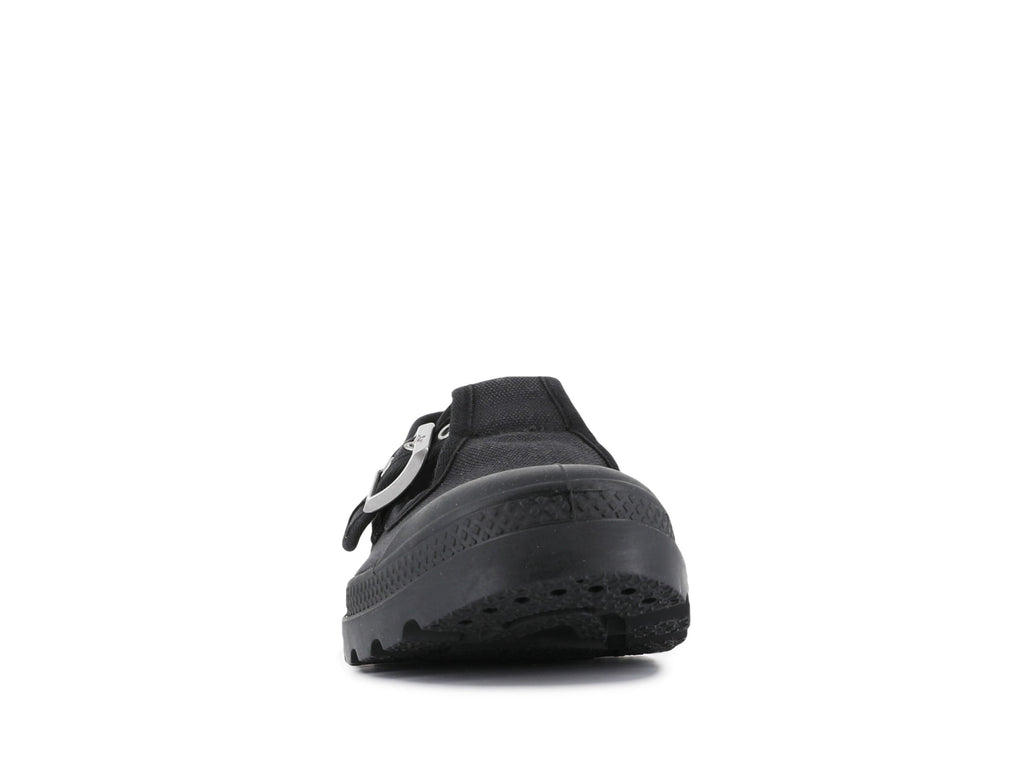 PAMPA MARY-JANE WASHED BLACK - Palladium